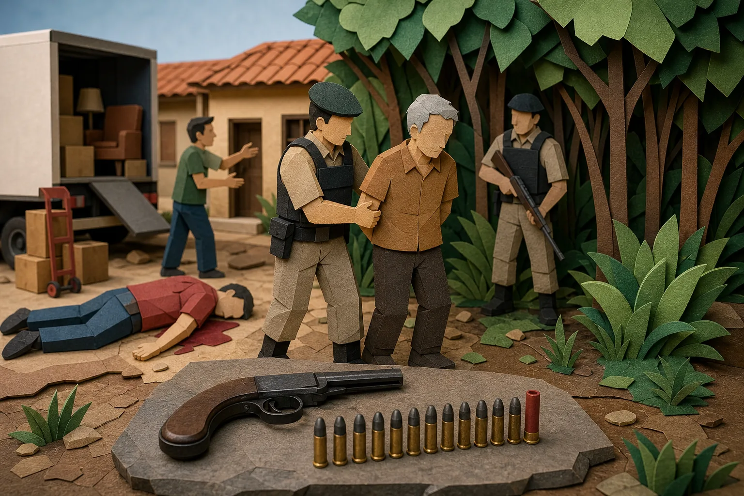 Idoso de 67 anos é preso após matar homem a tiro durante briga por mudança em Minas
