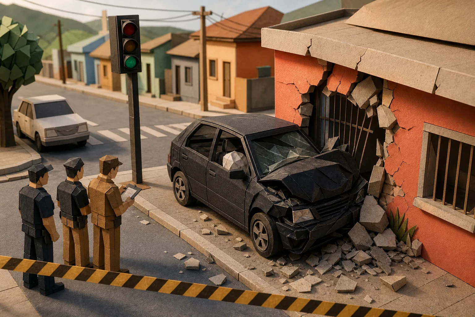 Idoso morre após perder controle de veículo e colidir contra imóvel no Agreste paraibano