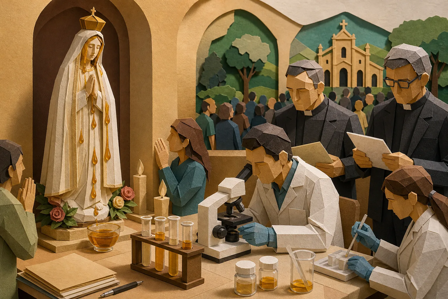 Igreja Católica apura fenômeno de imagem que verte mel há 30 anos no interior paulista