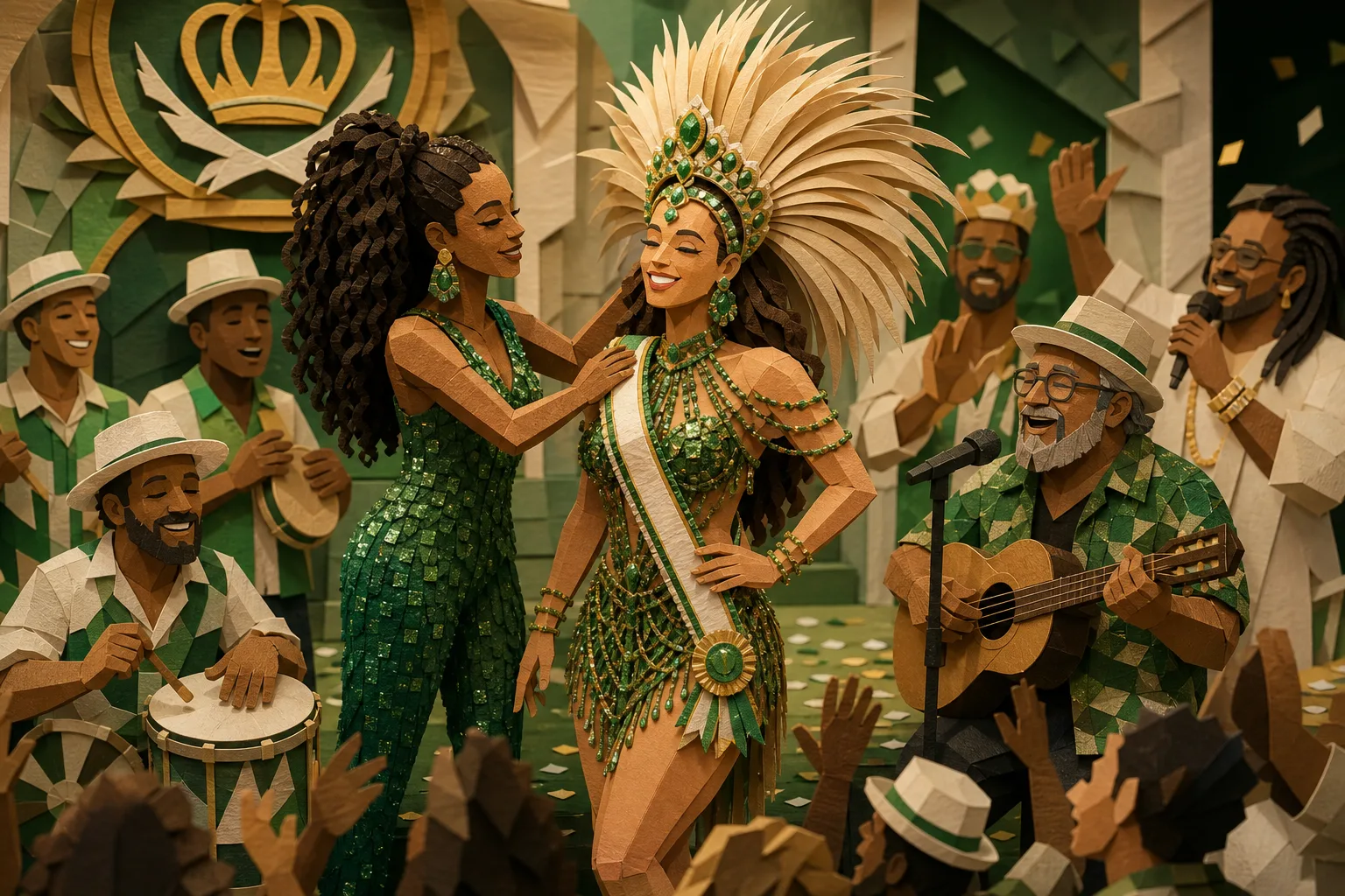 Imperatriz Leopoldinense oficializa Paolla Oliveira no comando dos ritmistas