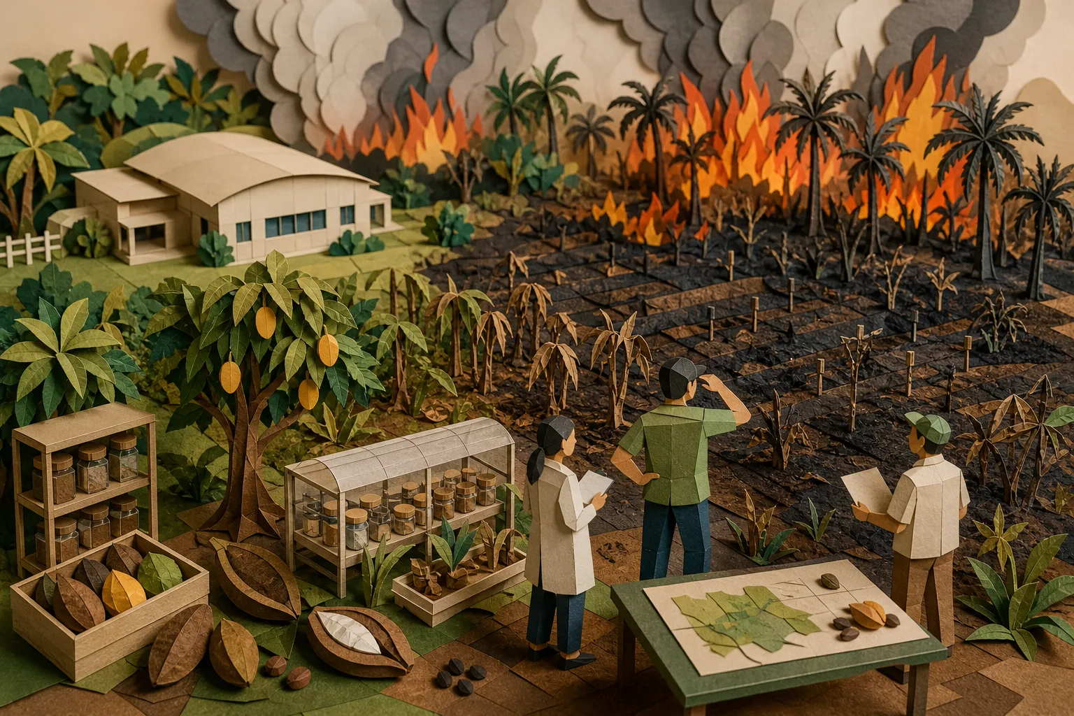 Incêndio histórico destrói quase 62 hectares da Embrapa Meio-Norte em Teresina
