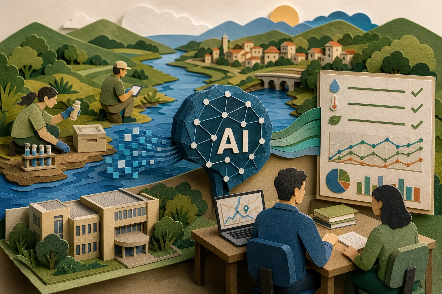 Inteligência artificial preenche falhas em análises de rios no Vale do Paraíba