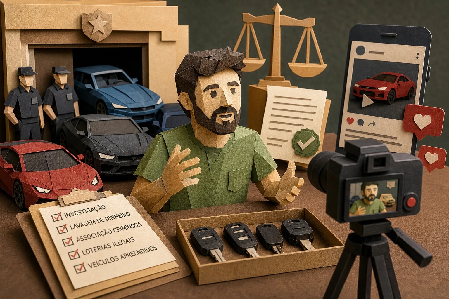 Investigado por rifas, Eduardo Razuk volta a produzir conteúdo sobre carros