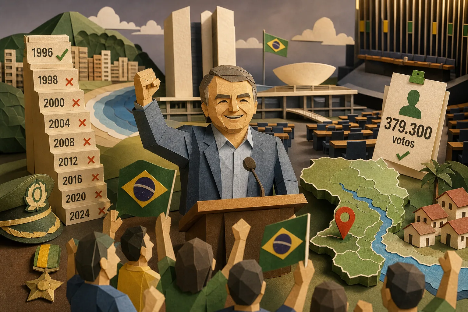 Irmão de Jair Bolsonaro conquista vaga na Câmara dos Deputados por São Paulo