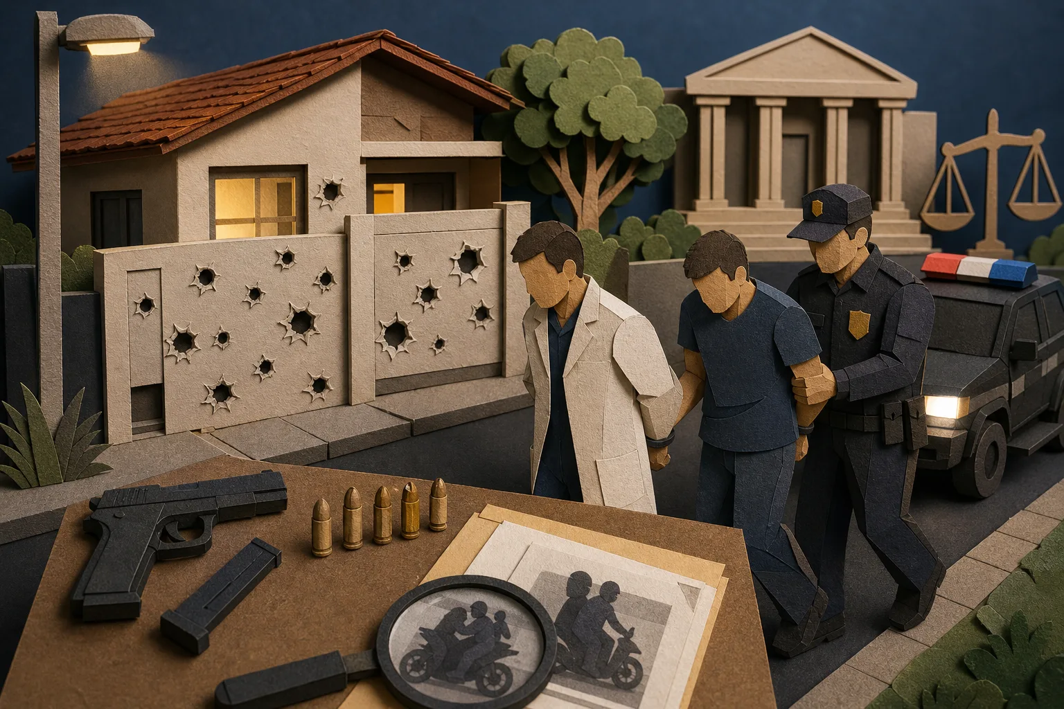Irmãos acusados de disparar contra casa de docente têm detenção mantida pela Justiça