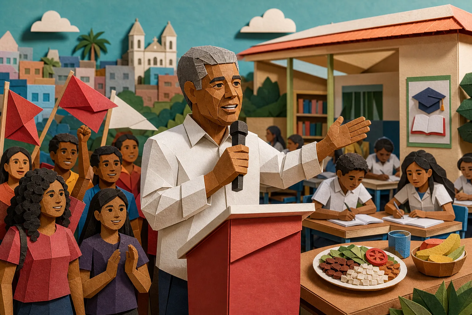 Jerônimo Rodrigues promete ampliar ensino em tempo integral na Bahia