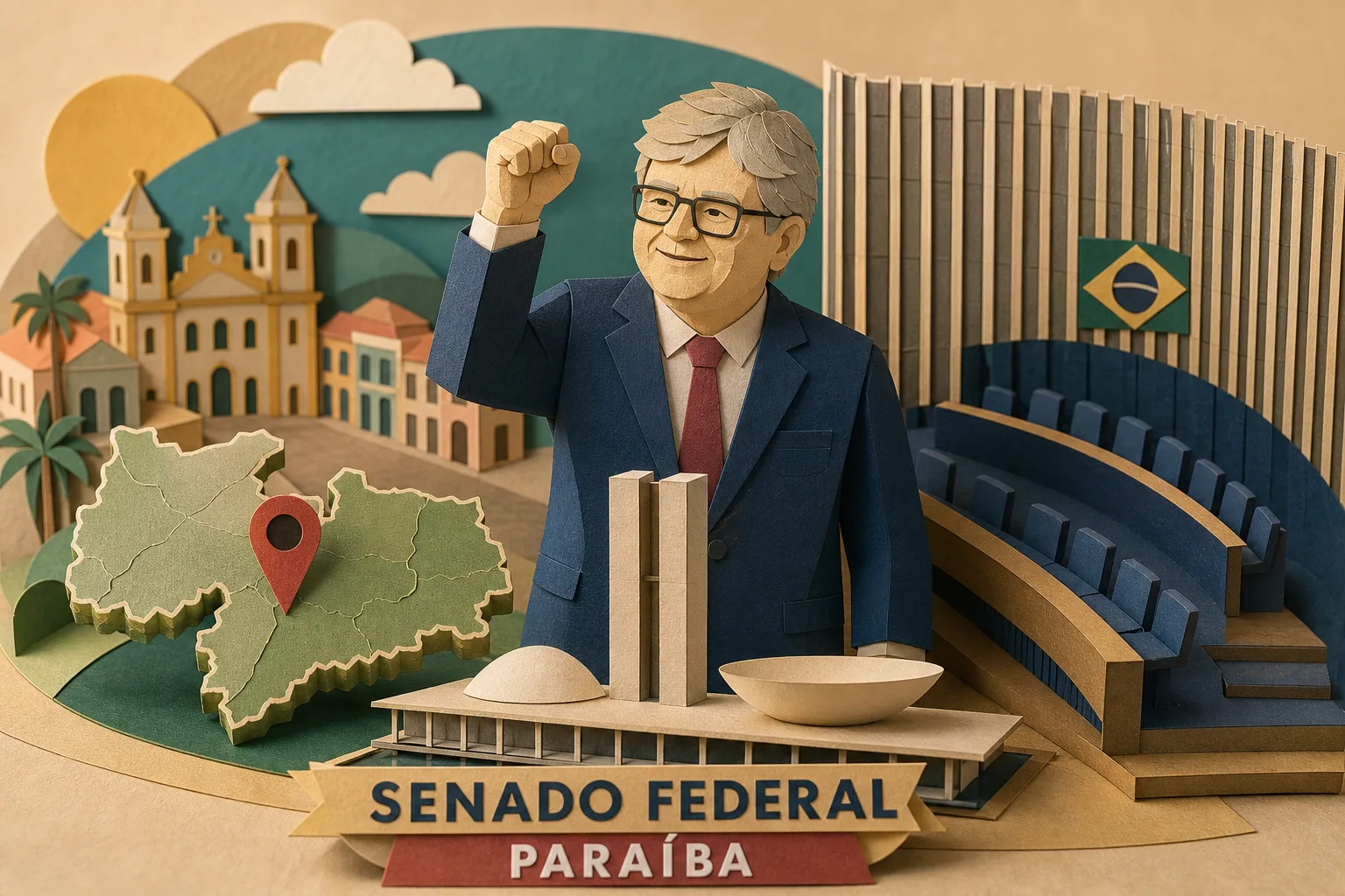 João Azevêdo conquista mandato no Senado Federal pelo estado da Paraíba