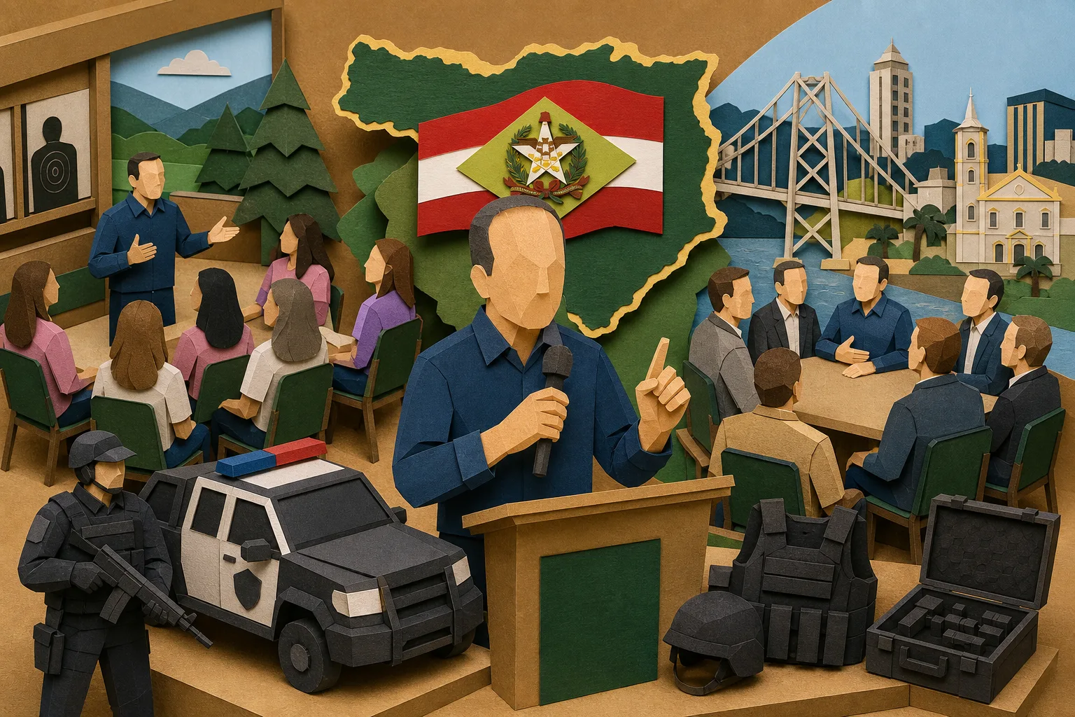Jorginho Mello cumpre compromissos eleitorais no Vale do Itajaí e em Florianópolis