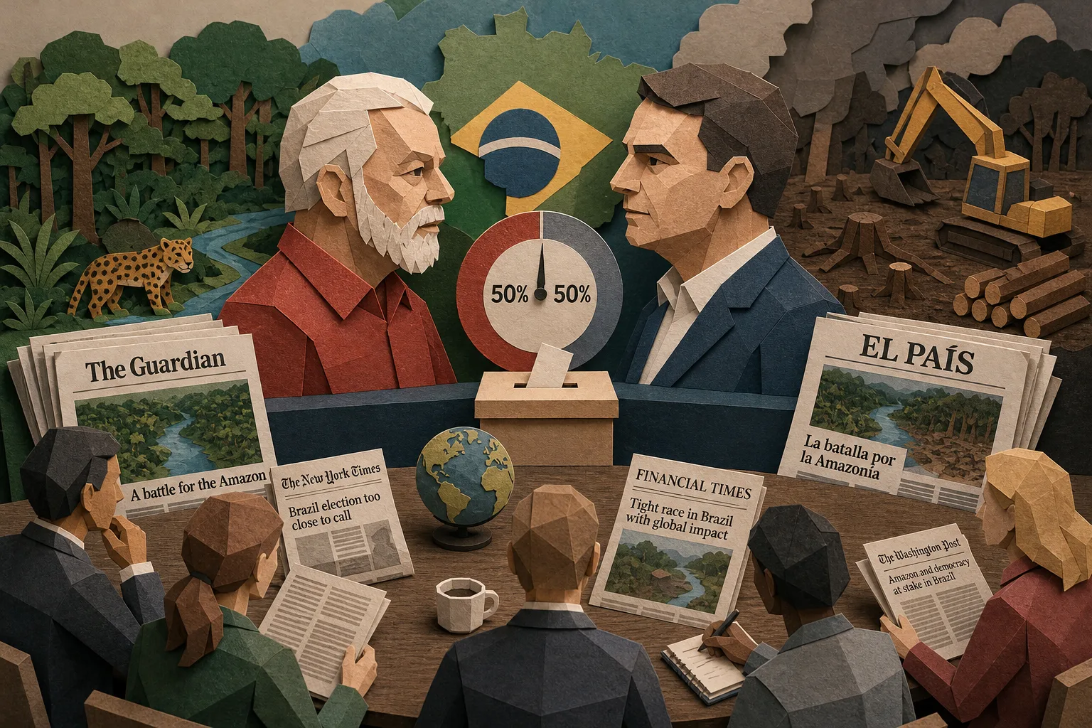 Jornais estrangeiros repercutem disputa acirrada entre Lula e Flávio Bolsonaro