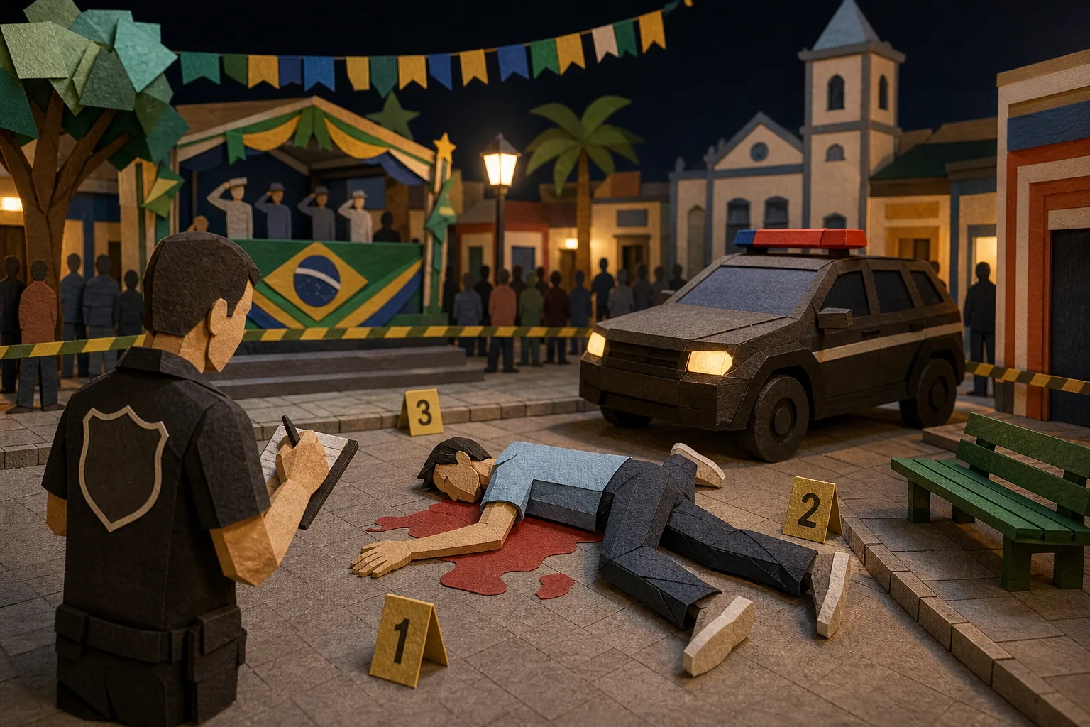 Jovem é assassinado no centro de Pocinhos após desfile de 7 de Setembro