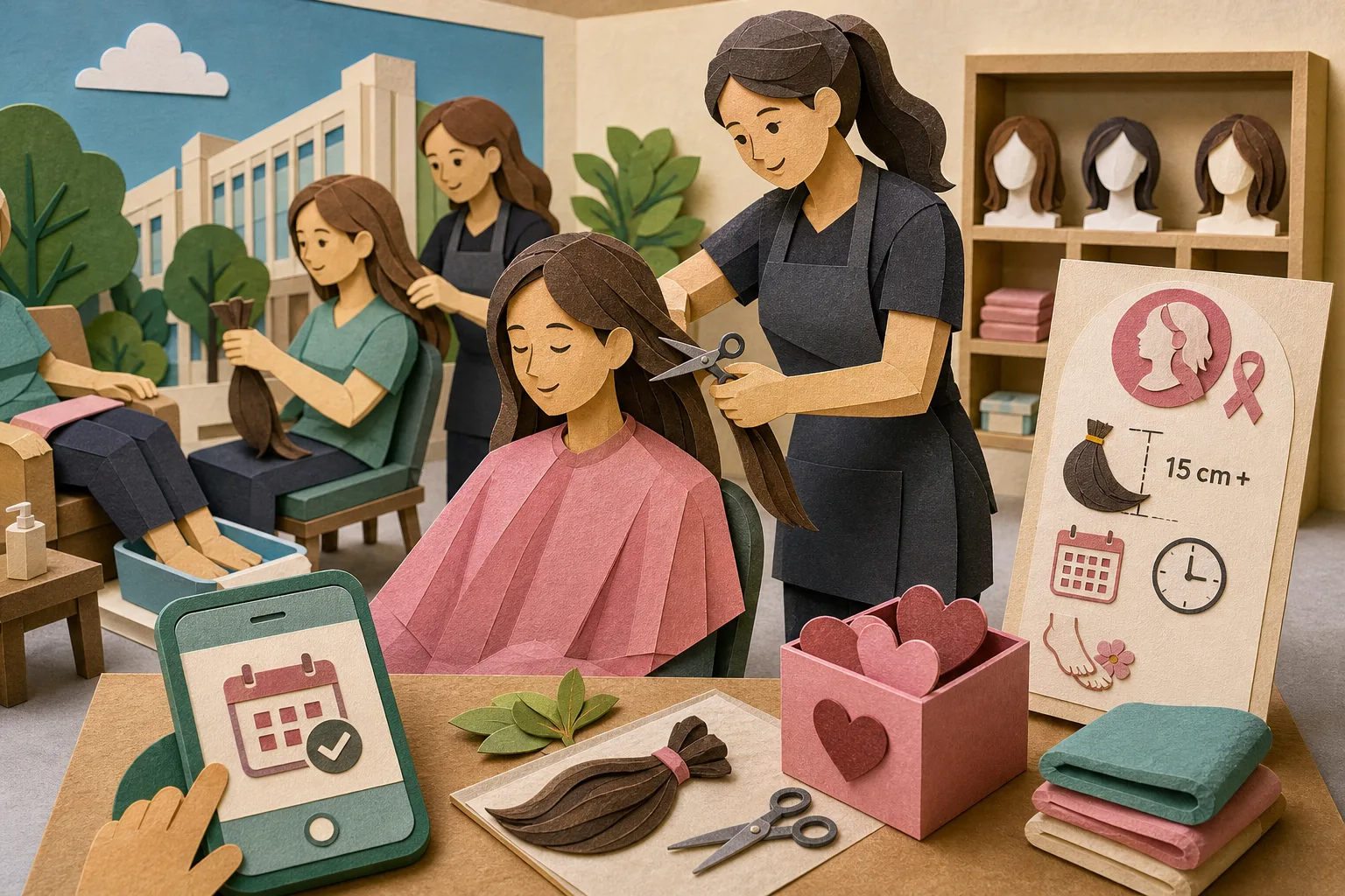 Jundiaí abre agendamento para doação de cabelo a pacientes oncológicos