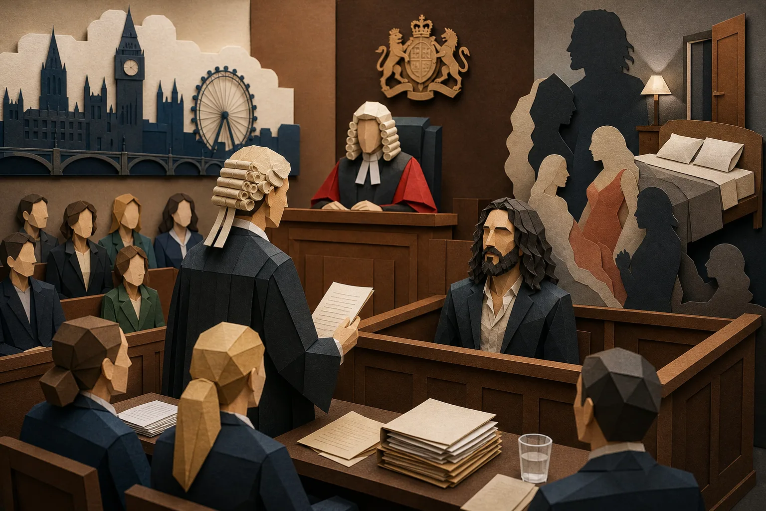 Júri ouve acusações de abuso e estupro em julgamento contra o ator Russell Brand