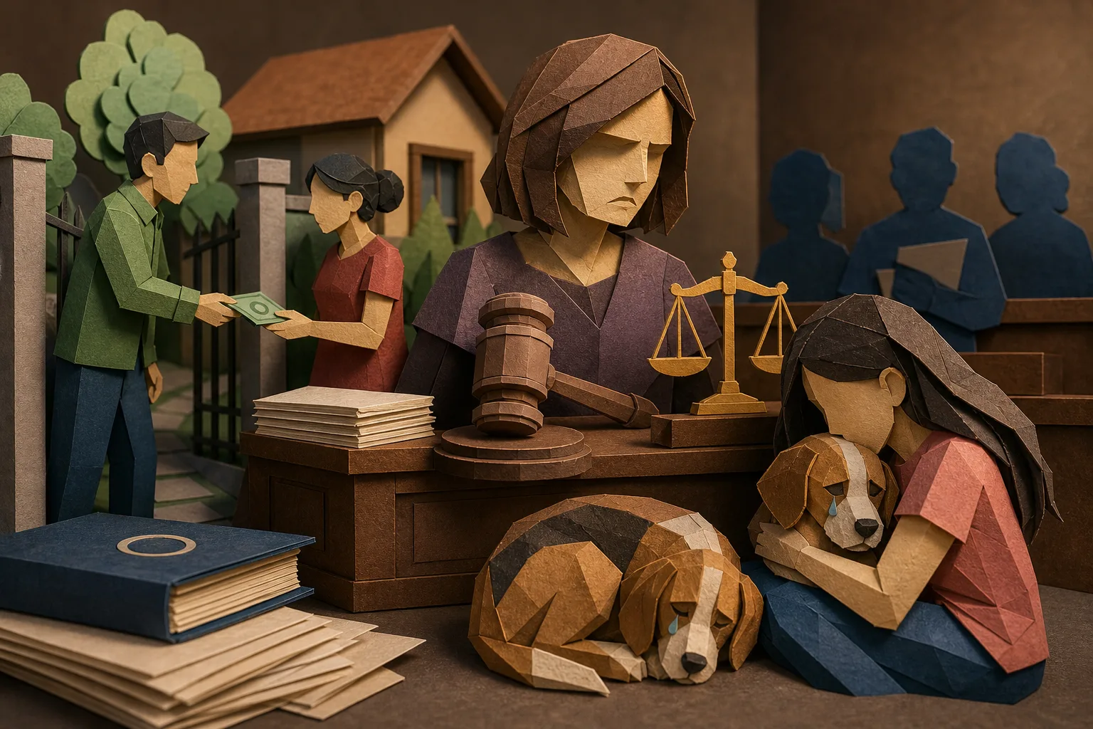 Justiça condena mulher que contratou homem para matar animal de estimação da filha