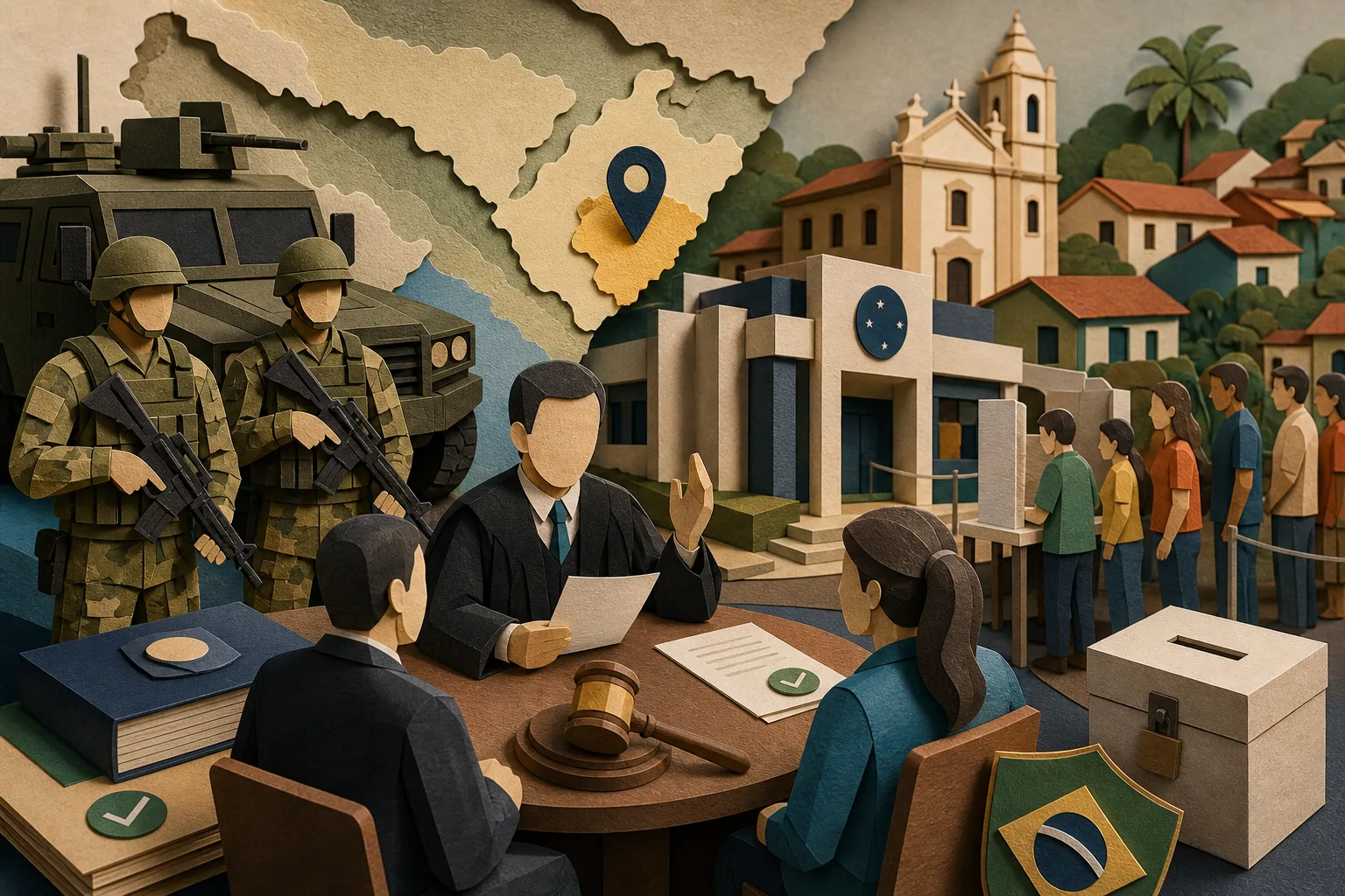 Justiça Eleitoral autoriza reforço de segurança federal em Pilar para pleito de 2026