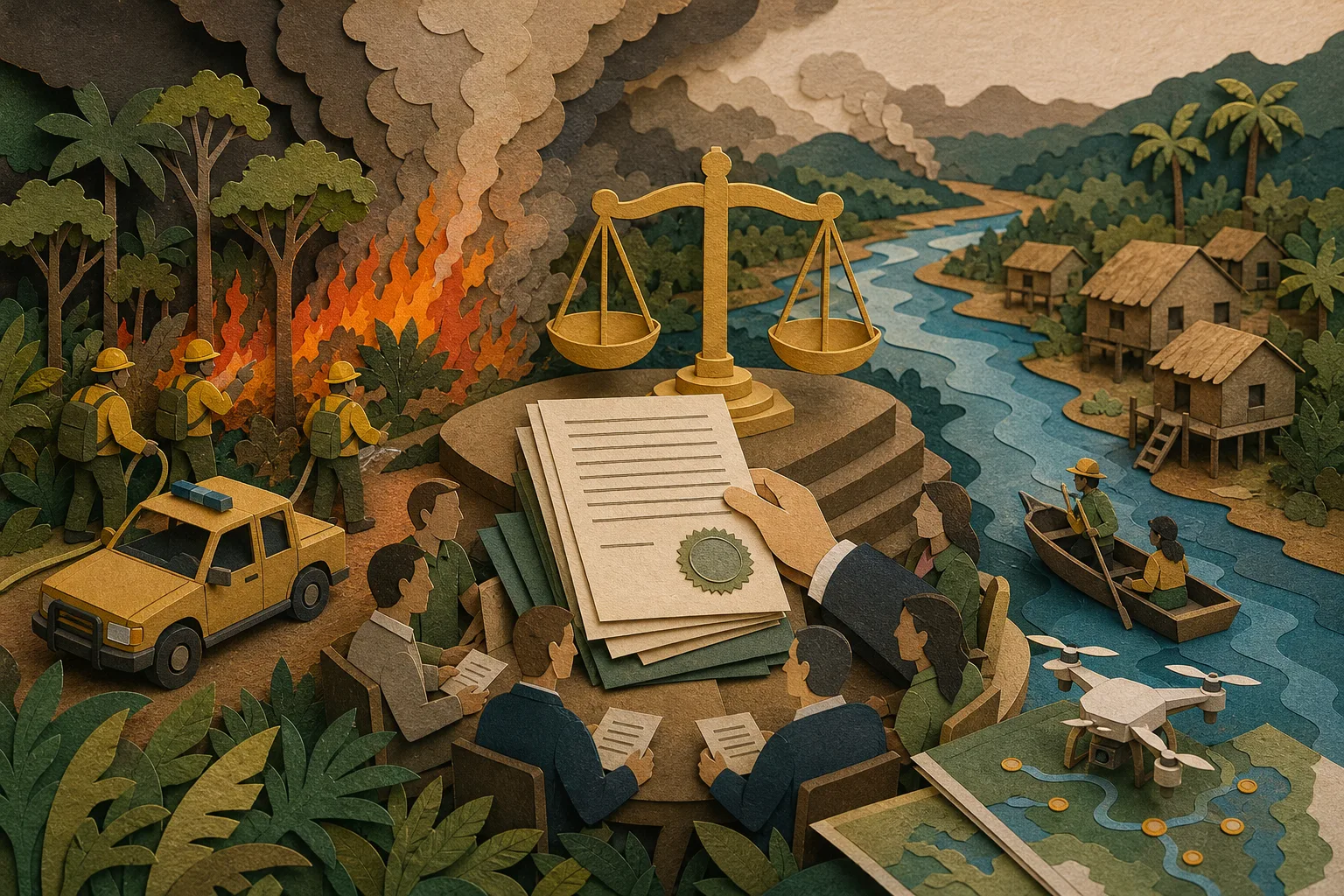 Justiça Federal intima órgãos públicos a detalharem medidas contra fogo na Amazônia