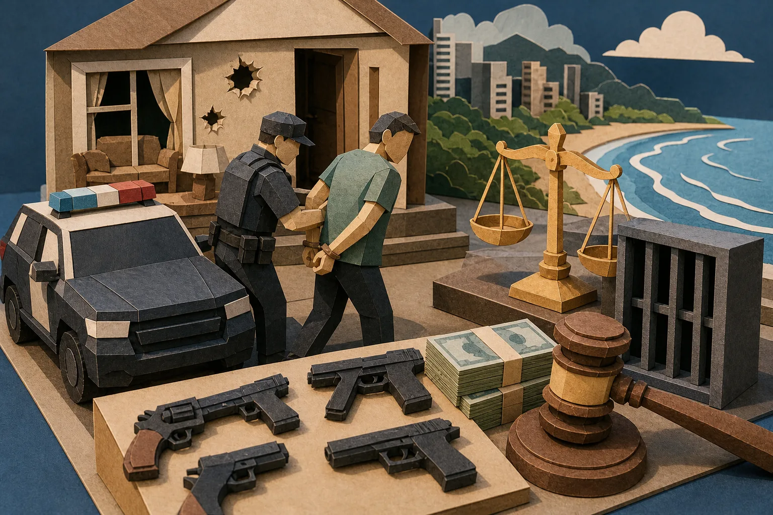 Justiça paulista condena policial da reserva a oito anos de prisão após tiros e fuga