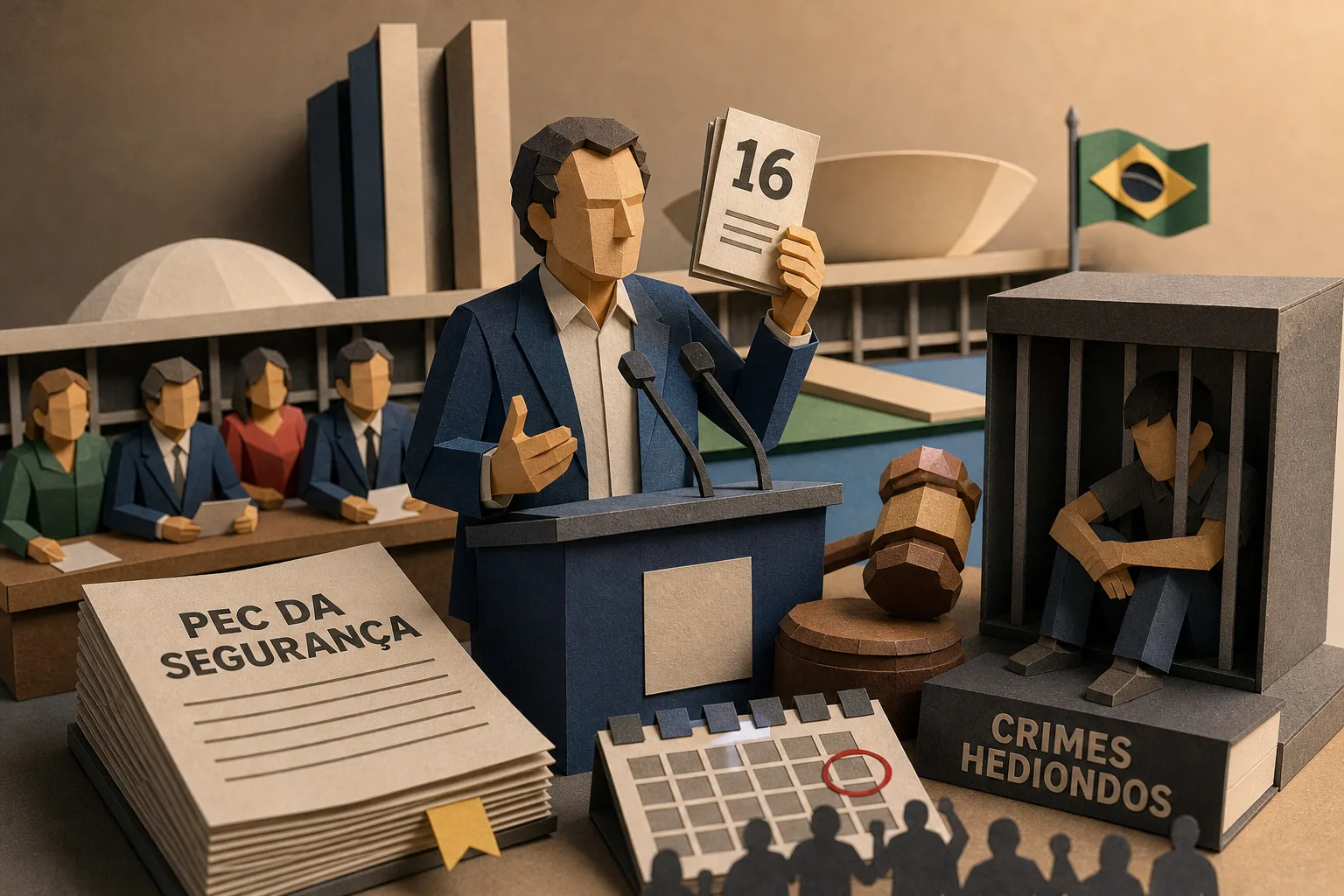 Liderança do PT no Senado propõe idade penal de 16 anos para atos hediondos