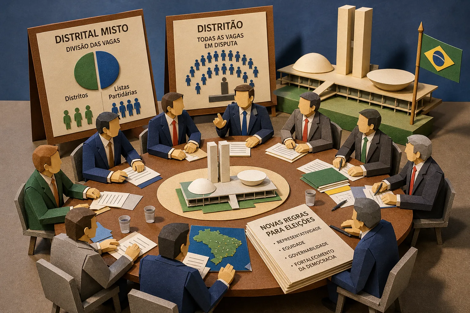 Lideranças partidárias debatem adoção de novas regras para eleições na Câmara