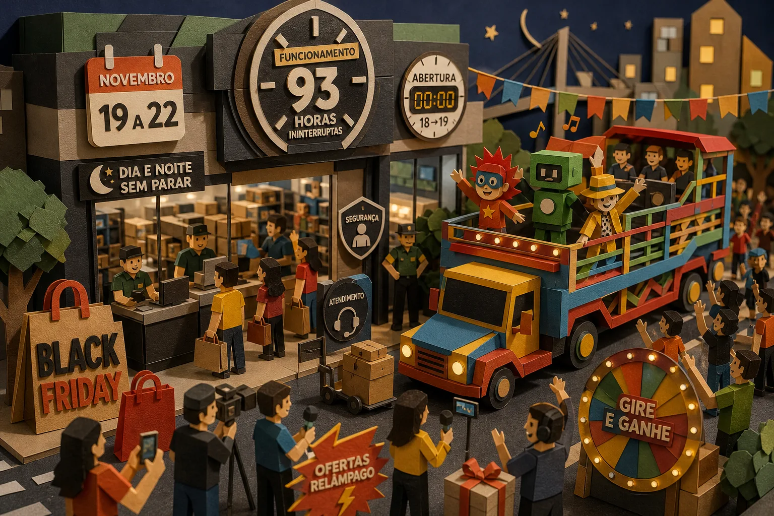 Loja de Ciudad del Este terá funcionamento contínuo e atração inédita na Black Friday