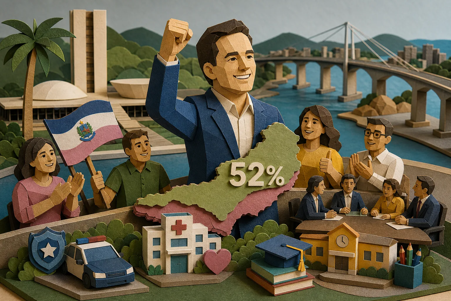 Lorenzo Pazolini conquista o governo do Espírito Santo com 52% dos votos válidos