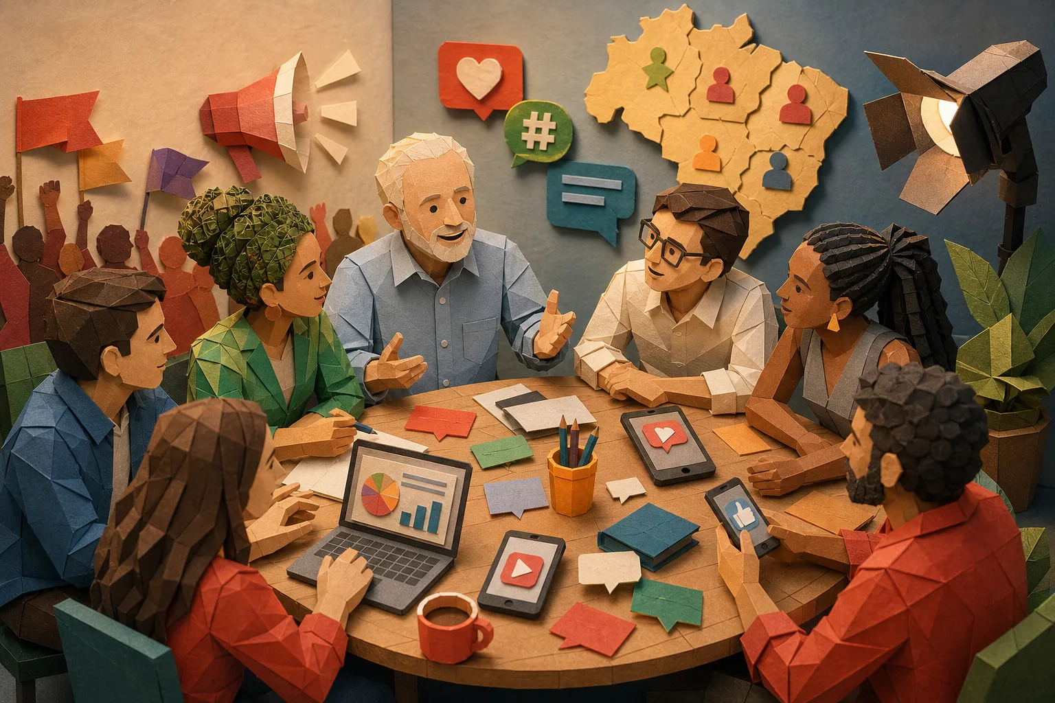 Lula articula campanha digital no segundo turno com jovens parlamentares
