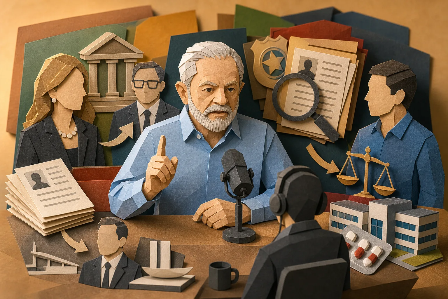 Lula declara que filho responderá à lei se houver erros em apurações da PF