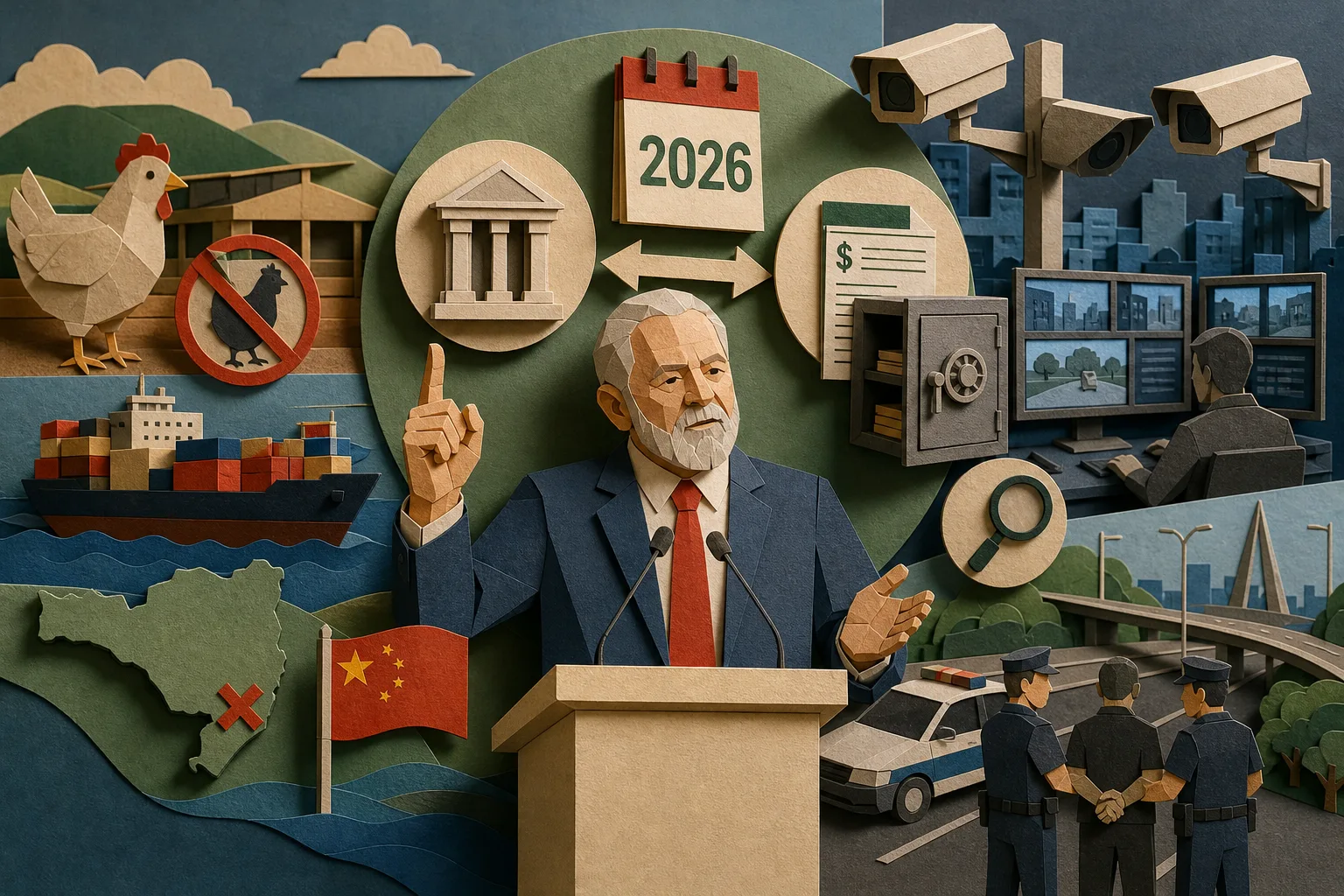 Lula declara que tentará reeleição em 2026 e propõe abrir dados bancários