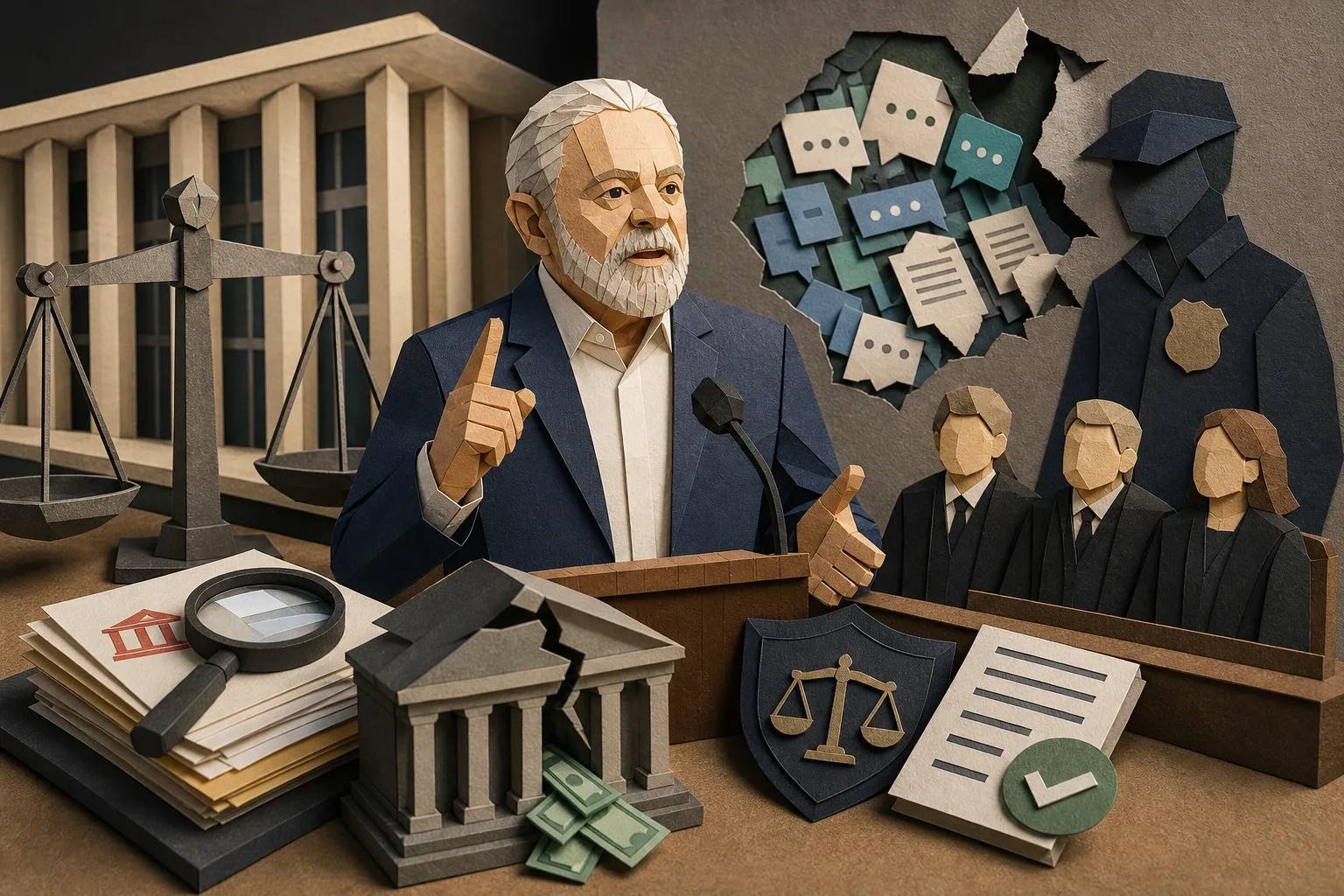 Lula defende regras de conduta para o Judiciário e apuração total no caso Master