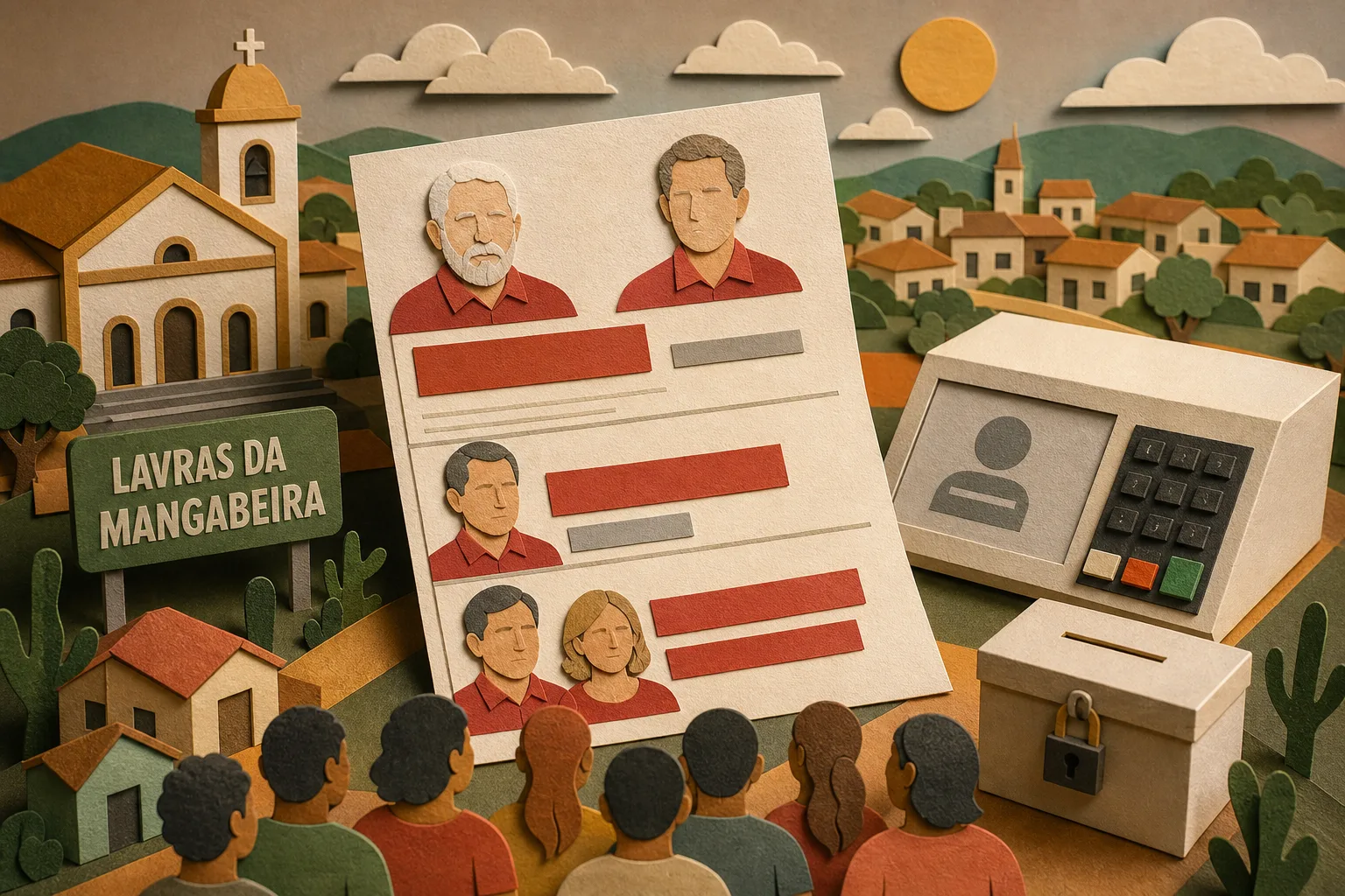 Lula e Elmano de Freitas lideram a votação em Lavras da Mangabeira