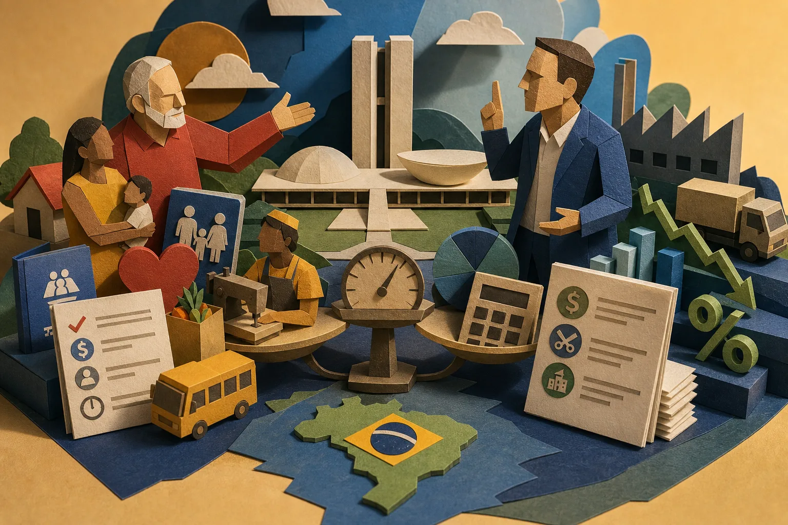 Lula e Flávio Bolsonaro apresentam visões econômicas distintas em planos de governo