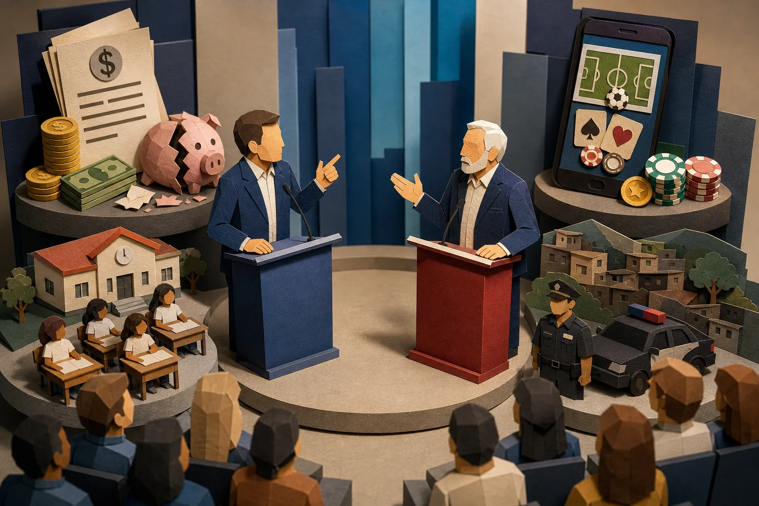 Lula e Flávio Bolsonaro discutem dívidas, apostas e segurança em debate