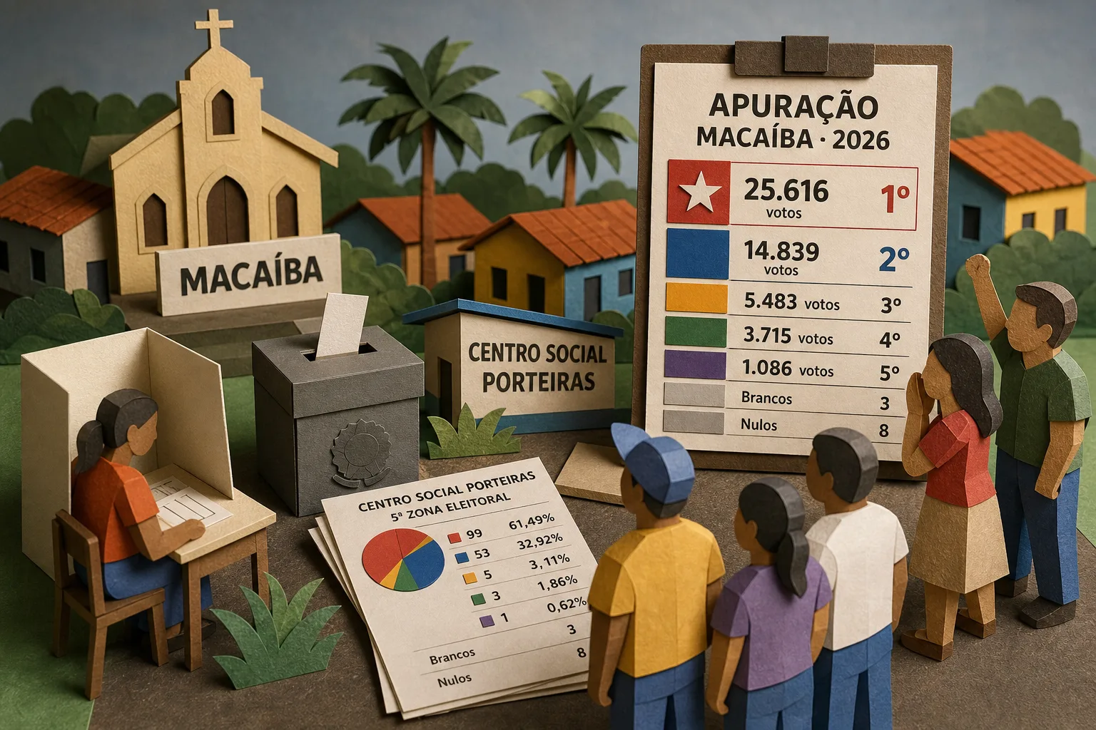 Lula lidera corrida presidencial em Macaíba com mais de 25 mil votos