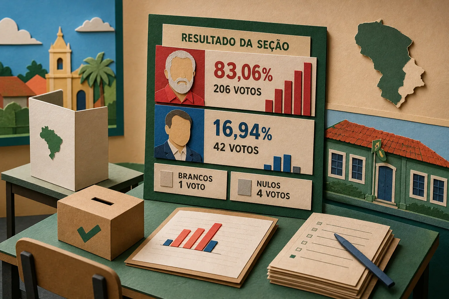 Lula lidera disputa para presidente em colégio eleitoral de Camocim