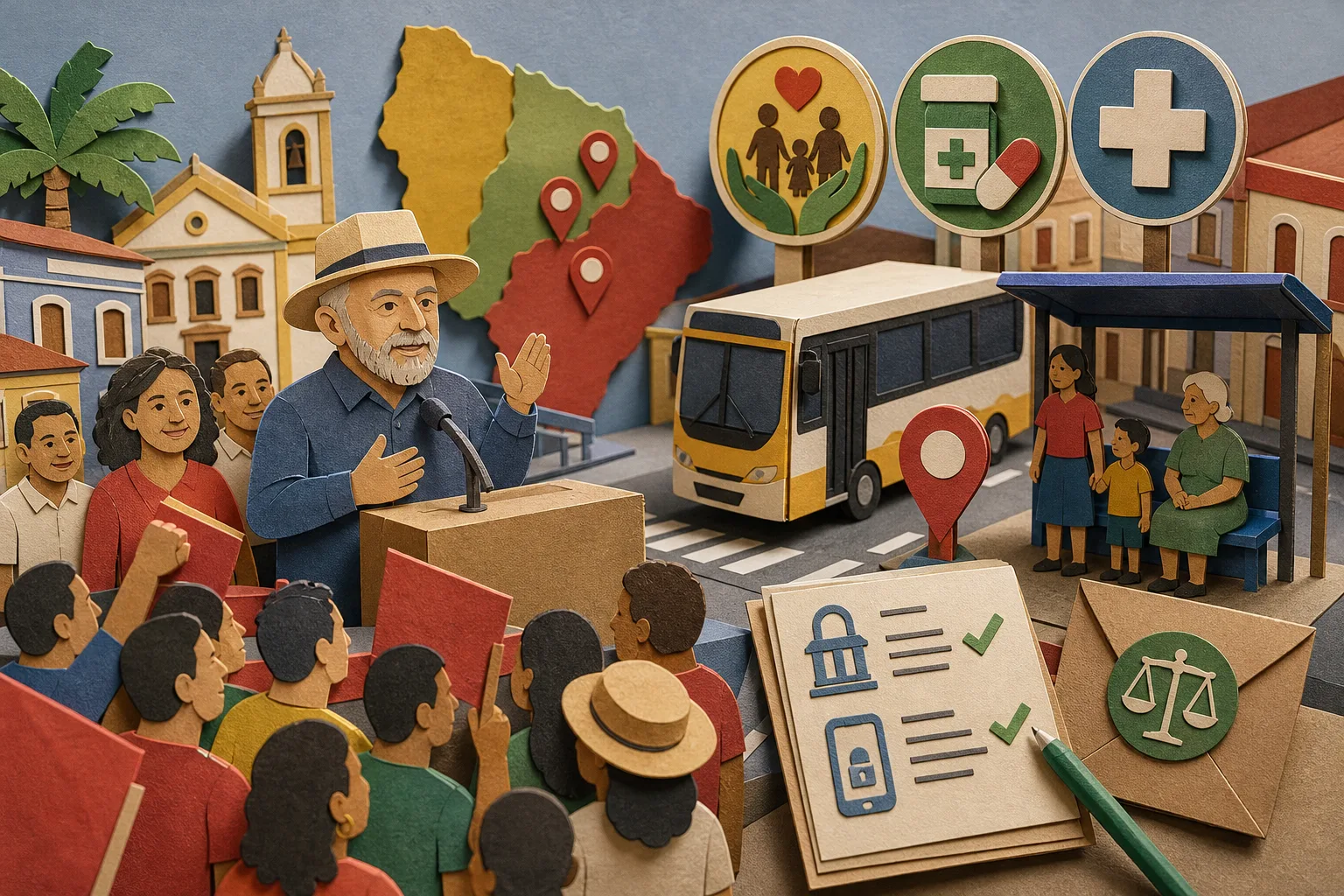 Lula percorre cidades do Nordeste e propõe passe livre aos fins de semana