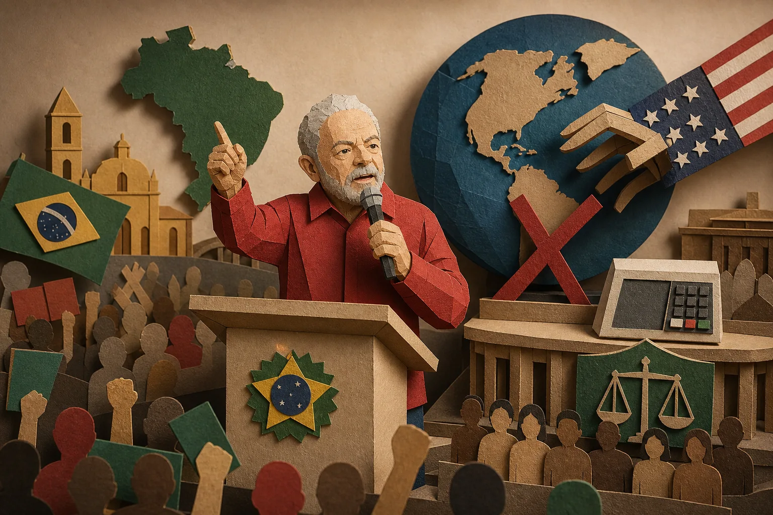 Lula rejeita ingerência dos Estados Unidos e cobra lisura da Justiça Eleitoral