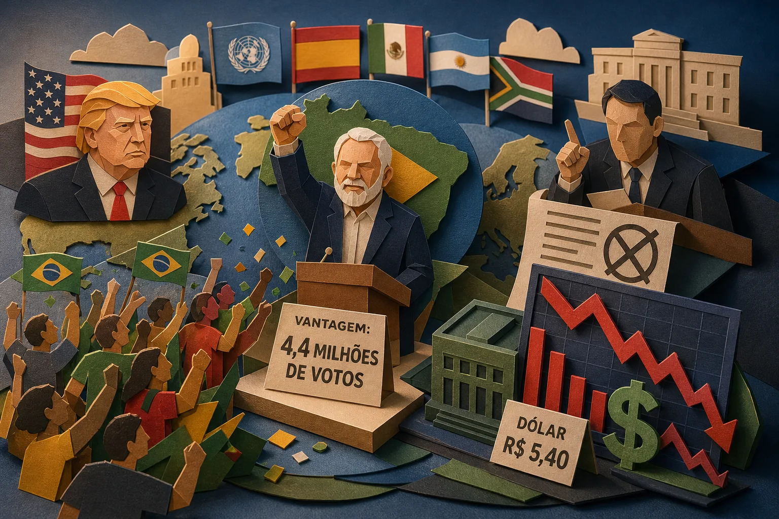 Lula vence eleição presidencial de 2026 com vantagem de 4,4 milhões de votos