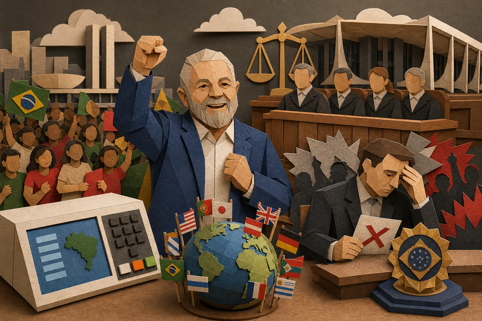 Lula vence Flávio no segundo turno e conquista o quarto mandato presidencial