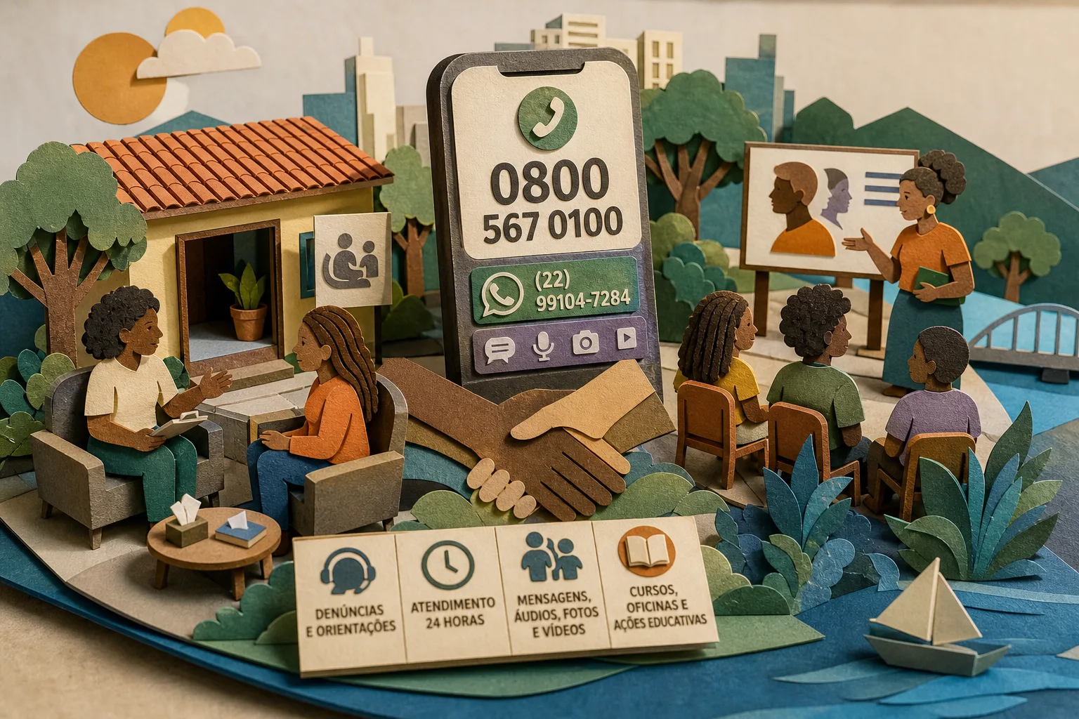 Macaé cria linha telefônica gratuita para receber denúncias de discriminação racial