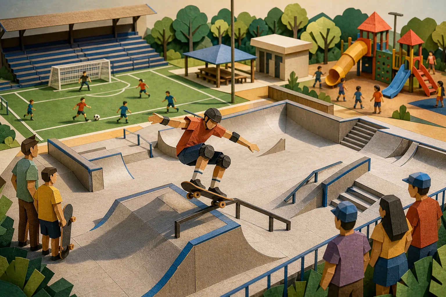 Macaé inaugura complexo esportivo com pista oficial de skate na Zona Norte