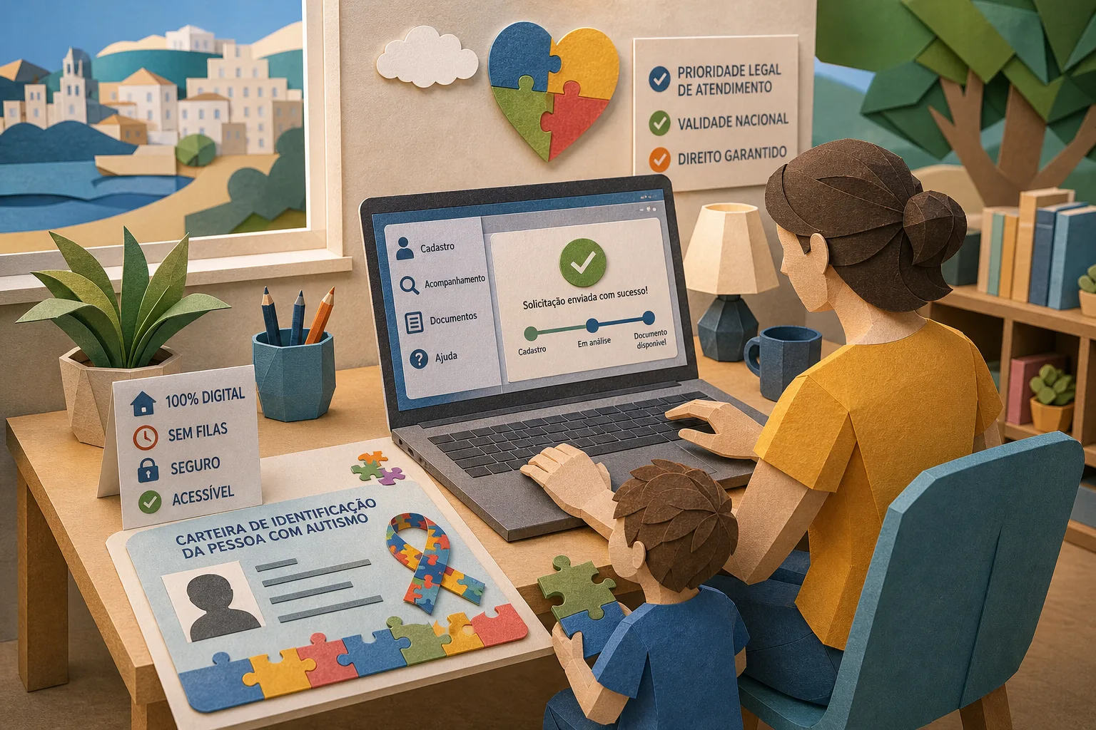 Macaé lança plataforma digital para emissão da carteira da pessoa com autismo