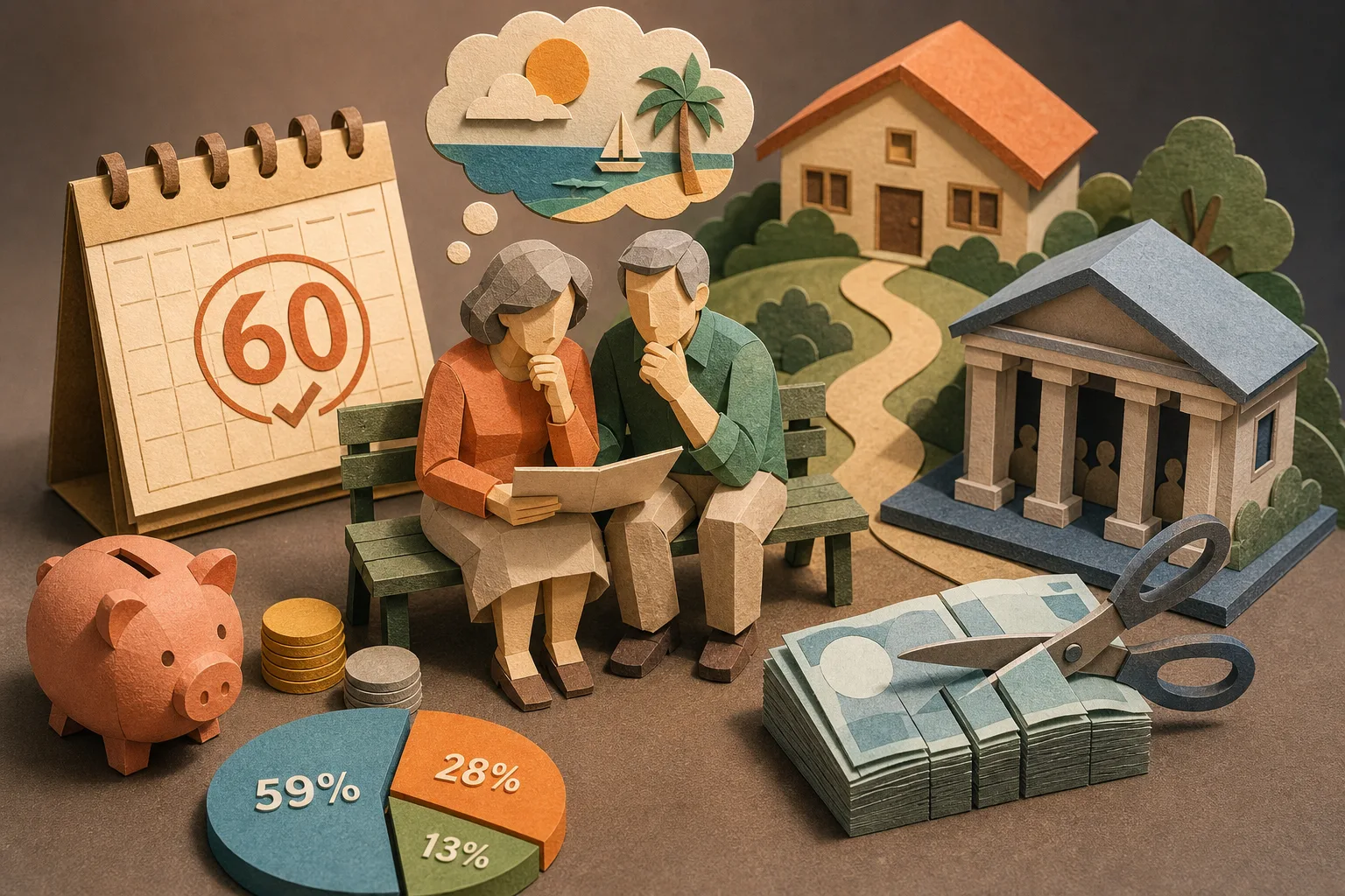 Maioria dos brasileiros deseja se aposentar até os 60 anos mas vê meta distante