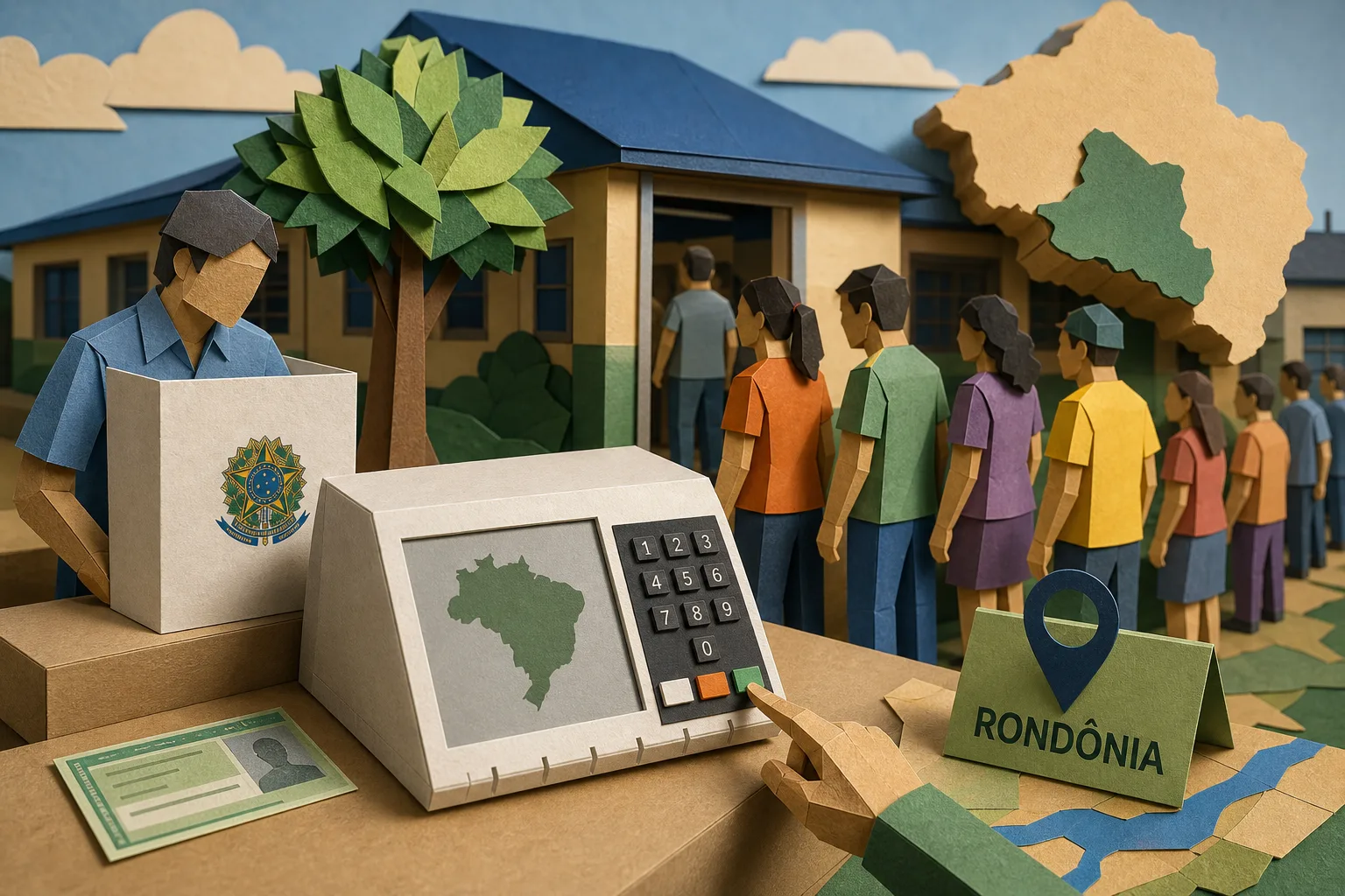 Mais de 1,2 milhão de eleitores vão às urnas no segundo turno em Rondônia