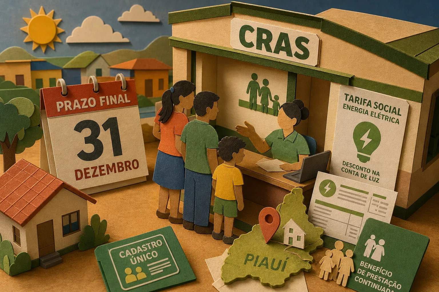 Mais de 116 mil lares no Piauí precisam atualizar cadastro da Tarifa Social