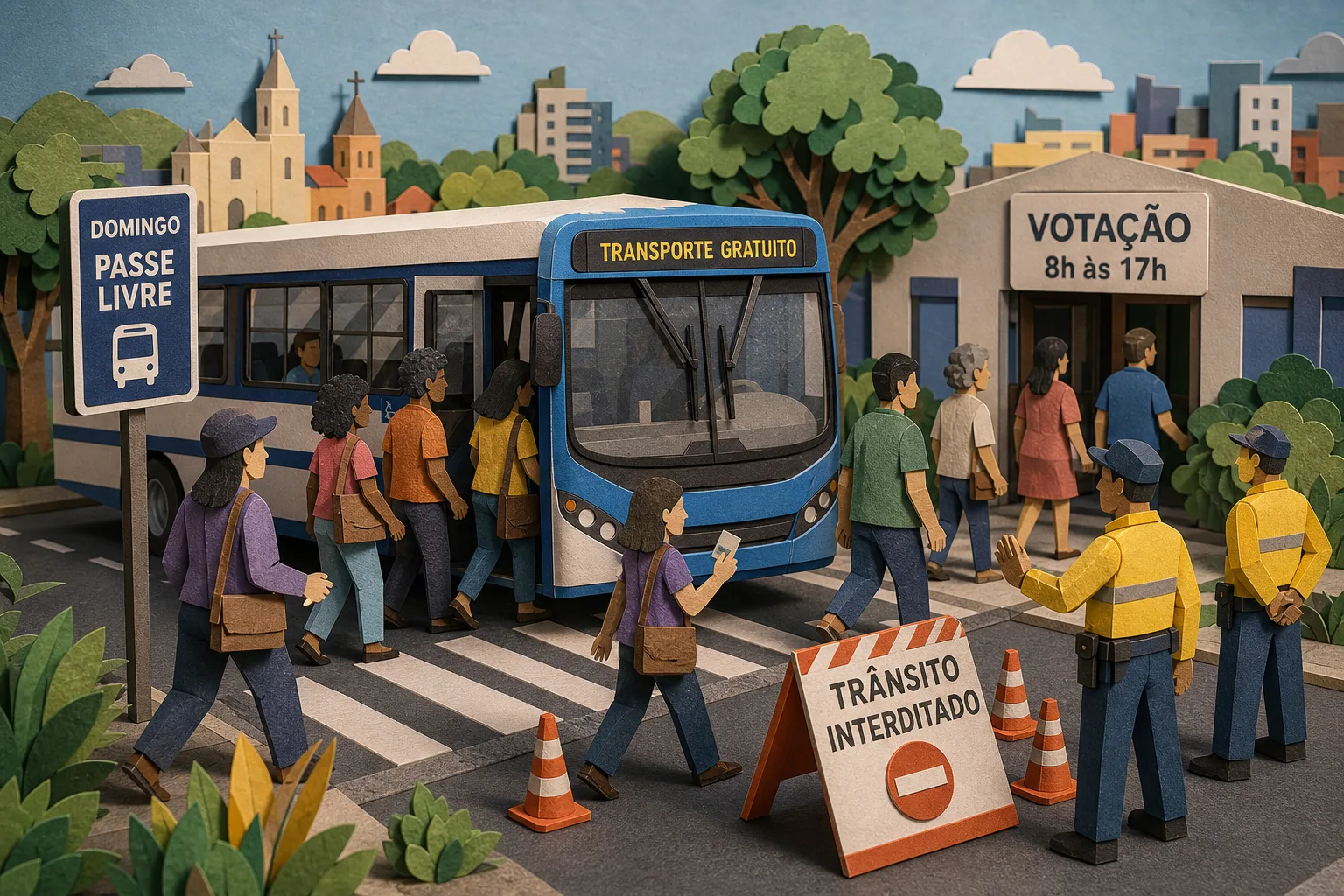 Mais de 15 municípios da região de Campinas terão ônibus de graça no domingo
