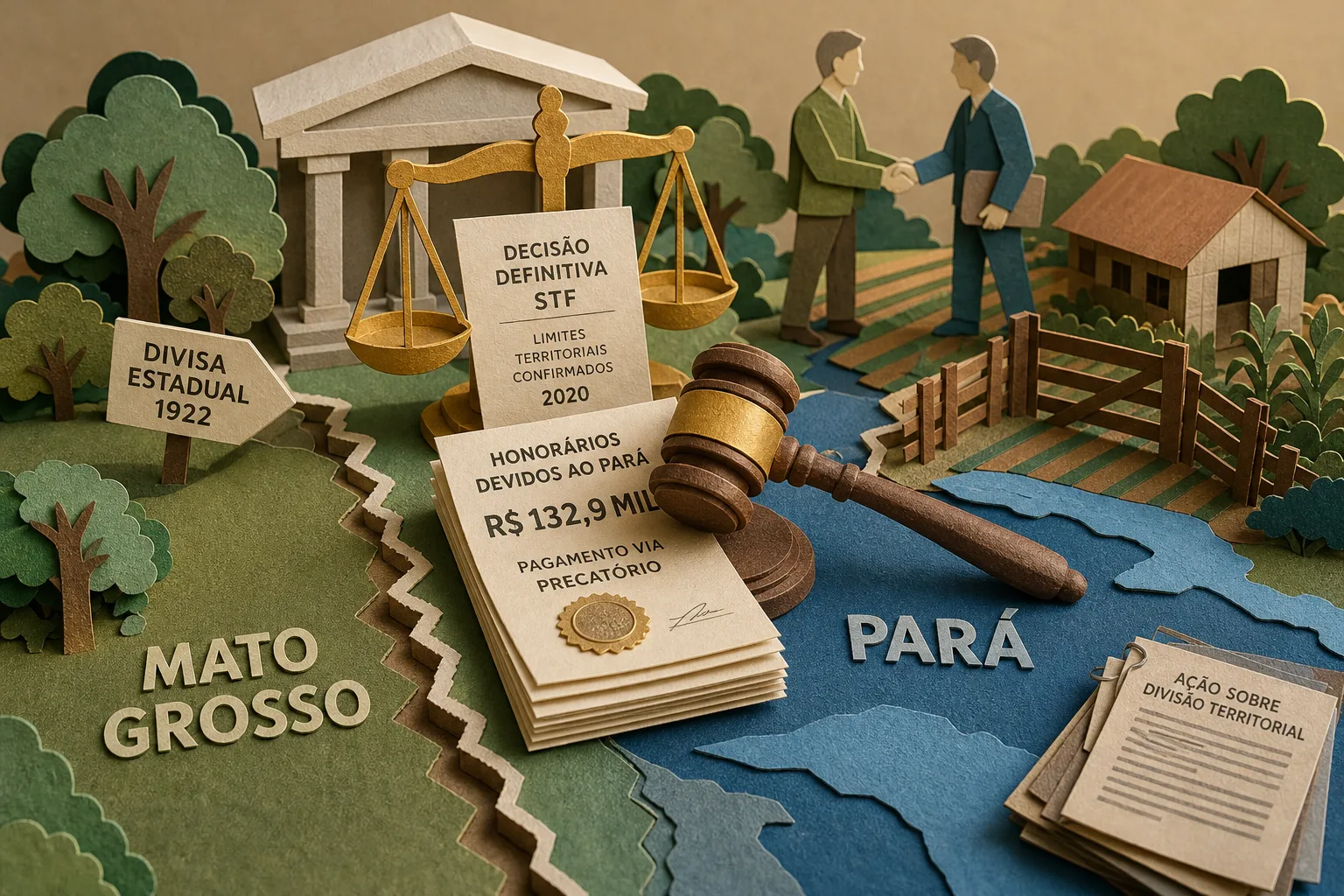 Mato Grosso deve pagar honorários de R$ 132,9 mil ao Pará por ordem judicial