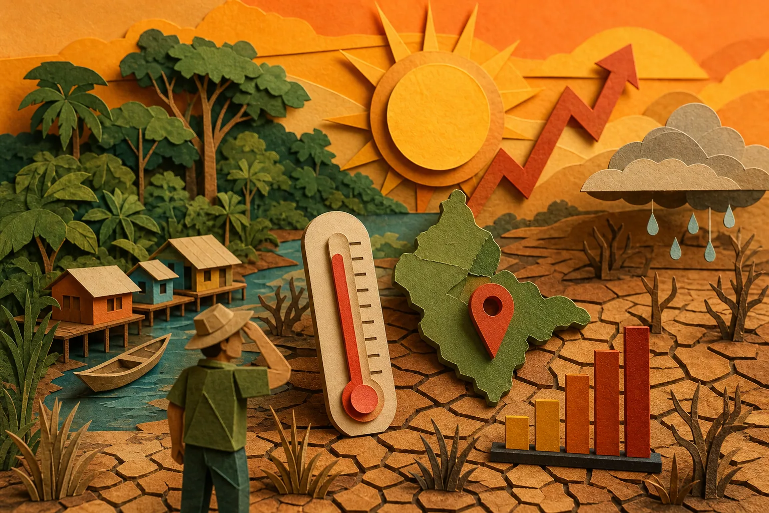 Média de temperatura em setembro no Amapá é a mais alta dos últimos 58 anos