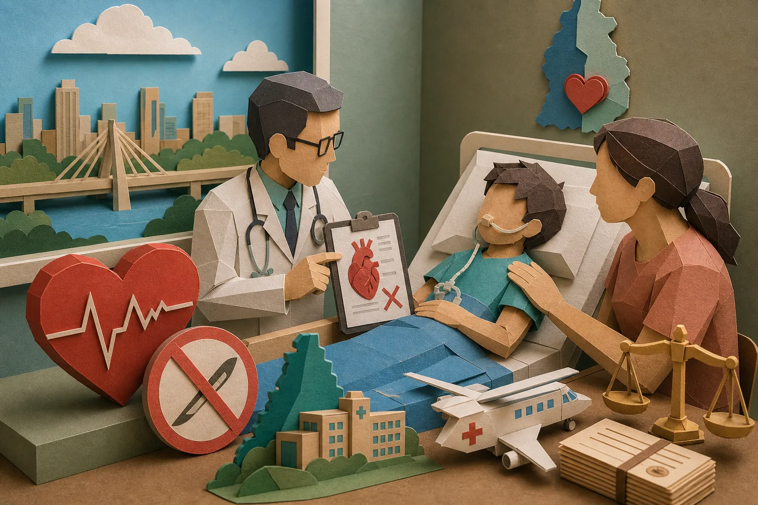 Médicos descartam cirurgia no coração de criança do Tocantins levada a São Paulo