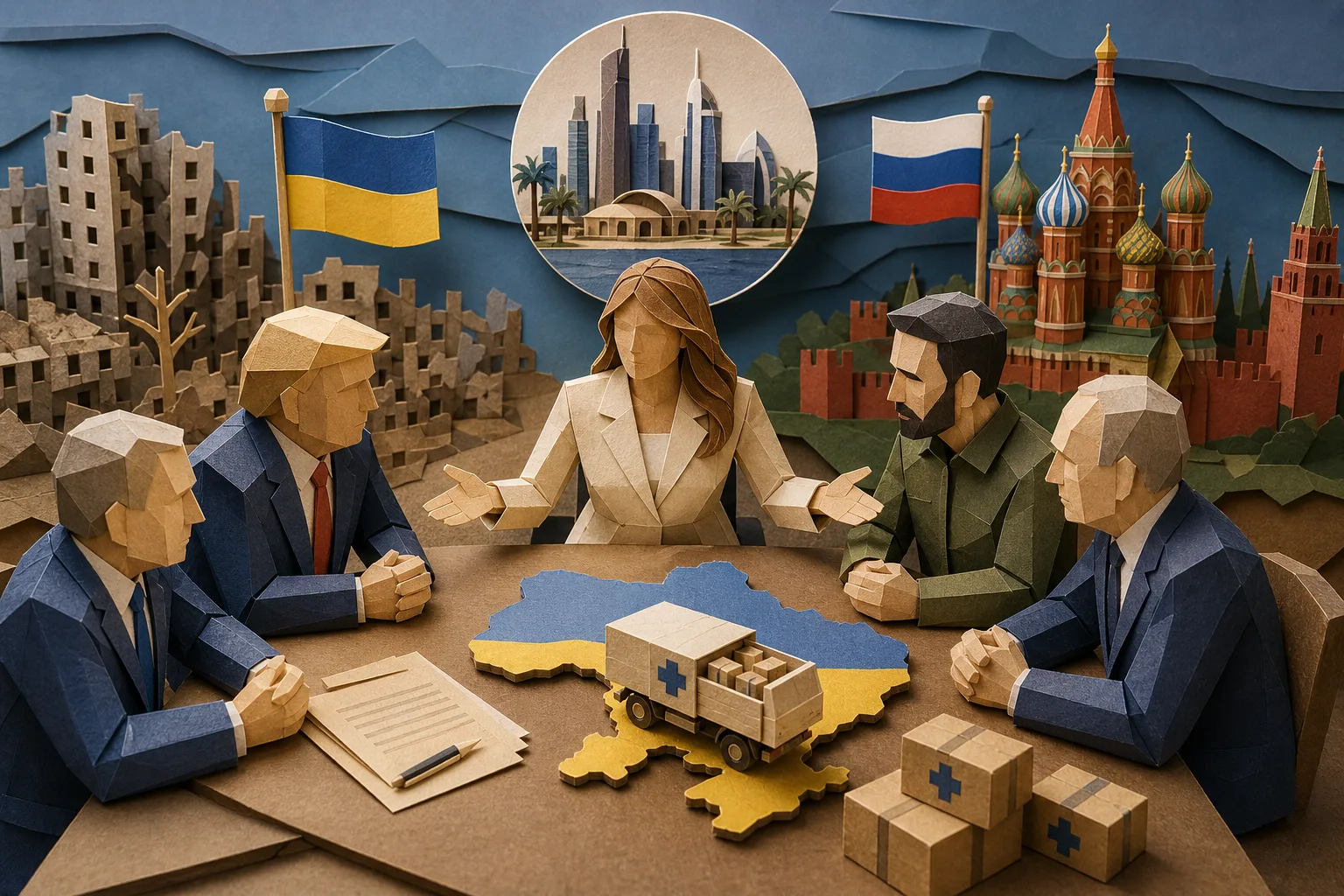 Melania Trump articula trégua entre Rússia e Ucrânia para socorro humanitário
