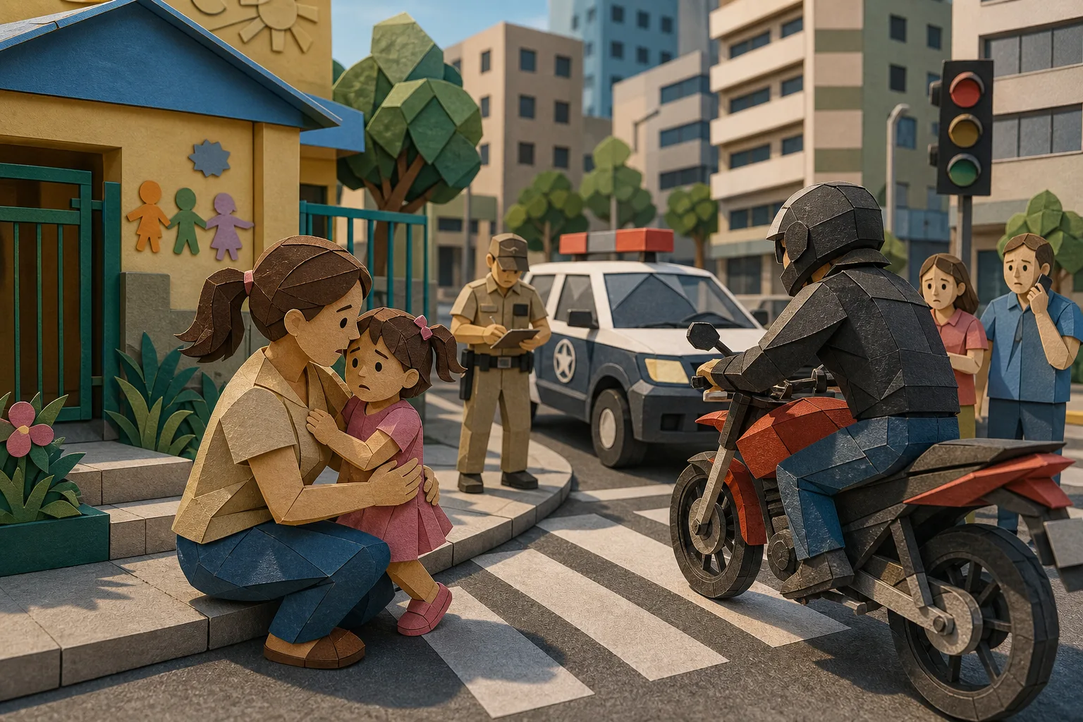 Menina de três anos sai desacompanhada de creche municipal no Centro de Florianópolis