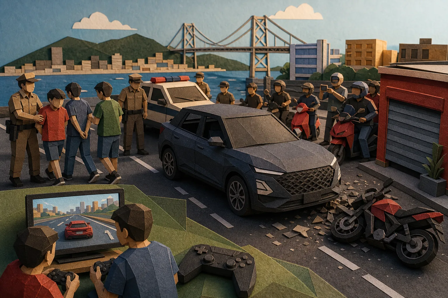 Menores que levaram automóvel zero em Florianópolis afirmam que treinaram em jogos